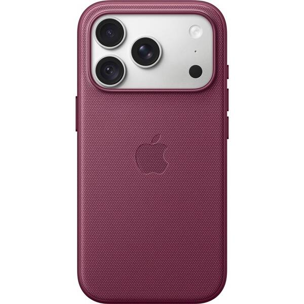 Kryt na mobil Apple iPhone 18 Pro Max TechWoven Case s MagSafe morušově rudý 

