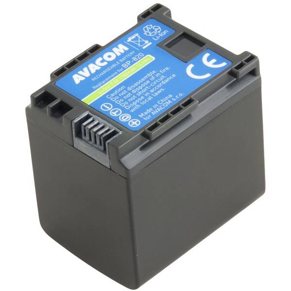 Baterie Avacom Canon BP-820 Li-Ion 7.4V 1780mAh 13.2Wh 
