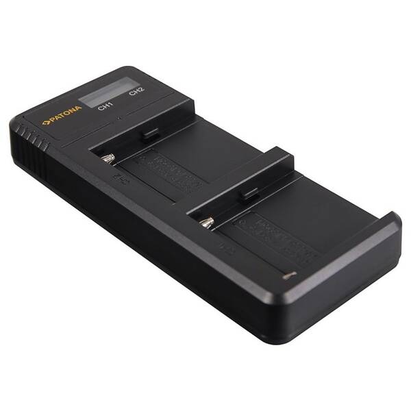 Nabíječka PATONA Dual LCD pro Sony F550/F750/F970 USB 

