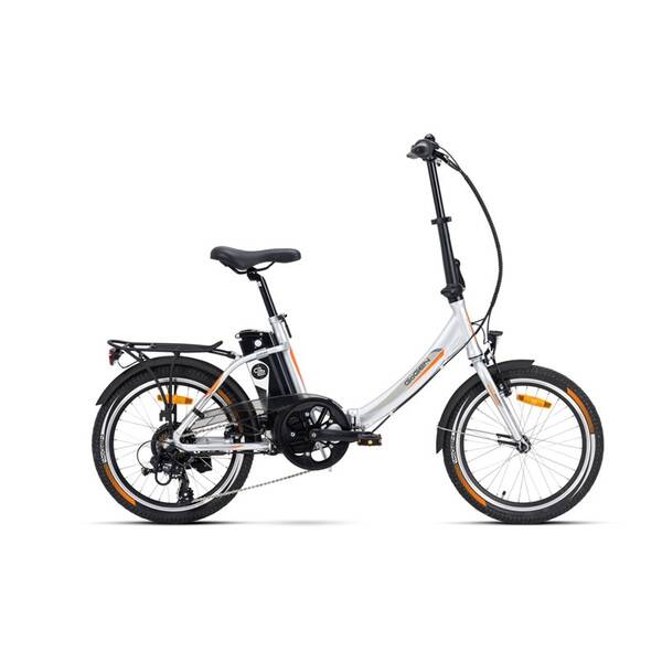 Elektrokolo GoGEN Lumion 2025 stříbrné/oranžové

