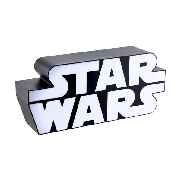 Dekorativní LED Paladone Světlo Star Wars logo bílé

