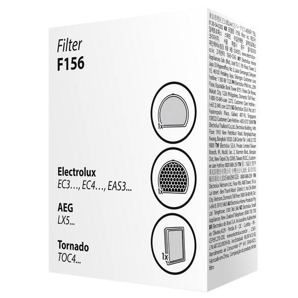 Filtry pro vysavače Electrolux F156 

