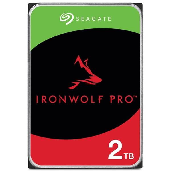 Pevný disk 3,5" Seagate IronWolf Pro 2TB SATA III, 7200 ot/min, 256MB cache 

