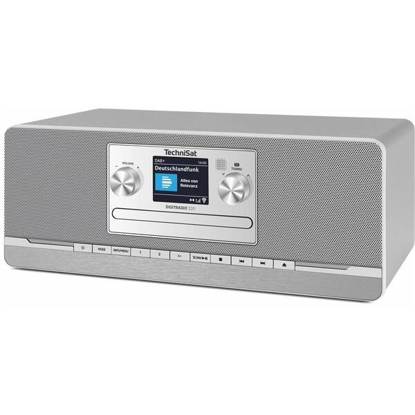 Radiopřijímač s DAB+ TechniSat DIGITRADIO 320 stříbrný

