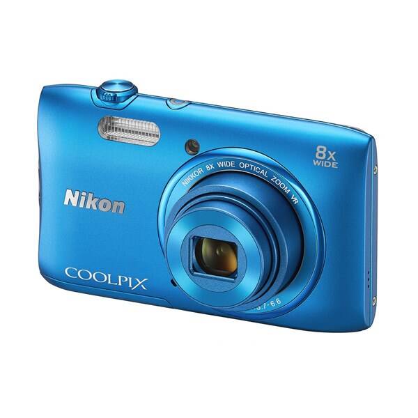 Digitální fotoaparát Nikon S3600 modrý

