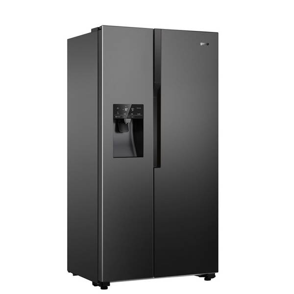 Americká lednice Gorenje NRS9182VB InverterCompressor černá

