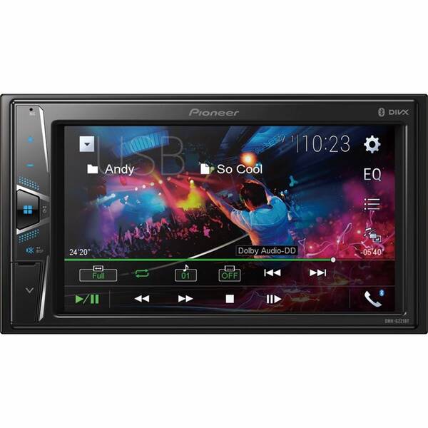 Autorádio Pioneer DMH-G221BT černé

