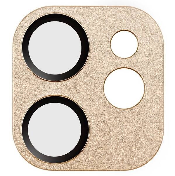 Tvrzené sklo COTECi na fotoaparát Apple iPhone 12 mini zlaté

