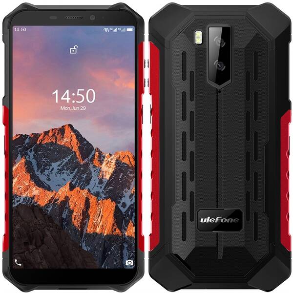 Mobilní telefon UleFone Armor X5 PRO Dual SIM červený

