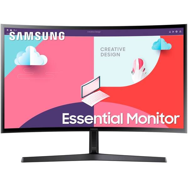 Monitor Samsung LS24C366EAUXEN černý

