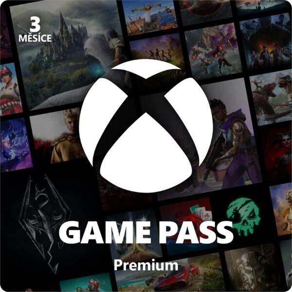  Microsoft Xbox Game Pass Premium - předplatné na 3 měsíce - elektronická licence 

