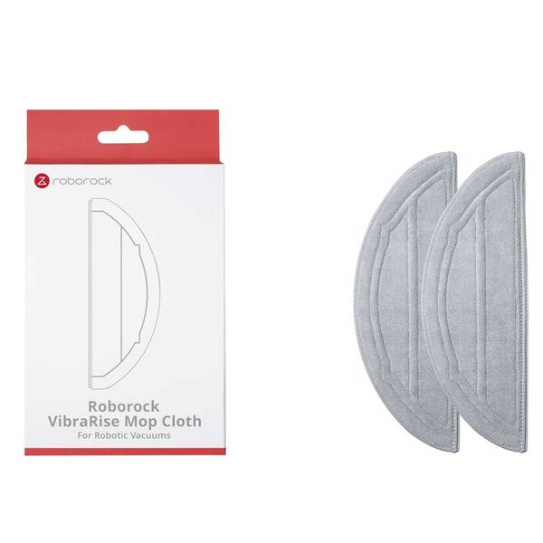 Čisticí textilie Roborock Q10 Mop Pad Vibrate (2 ks) šedý

