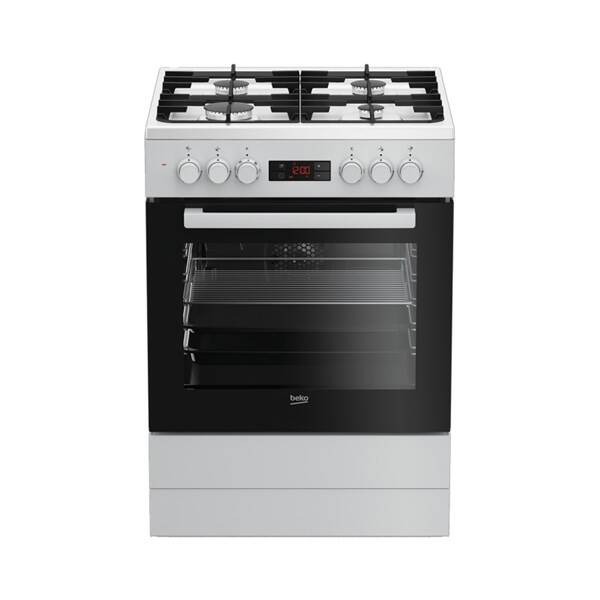 Kombinovaný sporák Beko FSM 62320 DWS bílý

