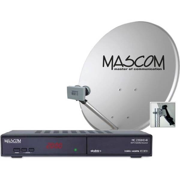 Satelitní komplet Mascom MC2350/80MBL černý

