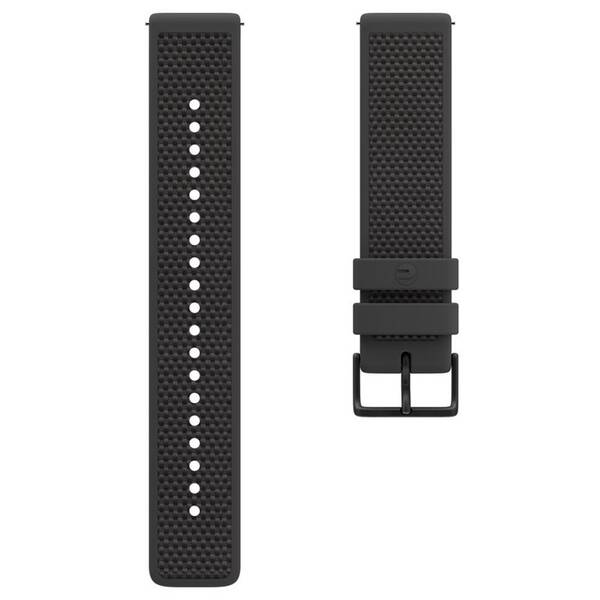 Řemínek Polar 20mm nylon/silikon vel. M šedý

