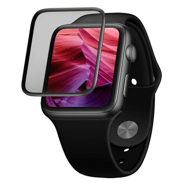 Tvrzené sklo FIXED 3D Full-Cover na Apple Watch 41mm černé

