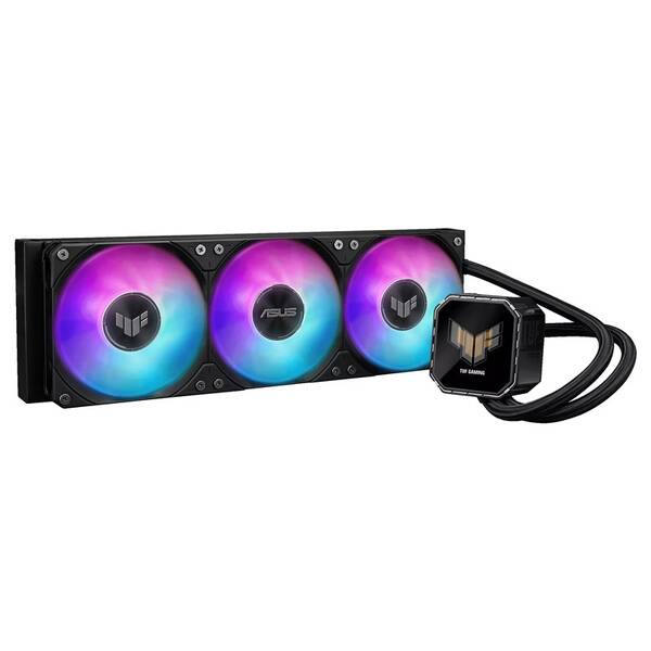 Vodní chladič Asus TUF Gaming LC III 360 ARGB LCD Black černý

