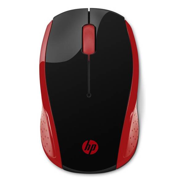 Myš HP 200 černá/červená

