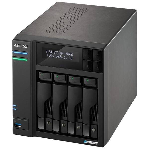 Datové úložiště (NAS) Asustor Lockerstor 4 Gen2+ AS6704T v2 černé

