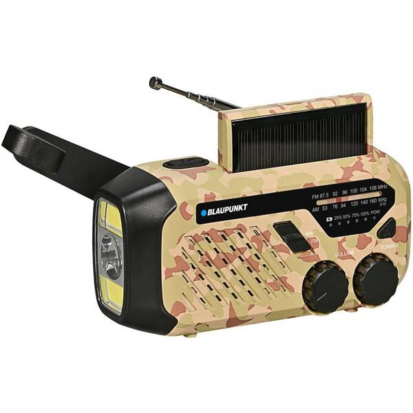 Radiopřijímač Blaupunkt ER10DC Survival hnědý

