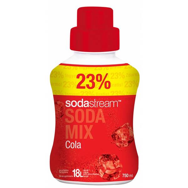 Příchuť pro perlivou vodu SodaStream Cola velký 750 ml 

