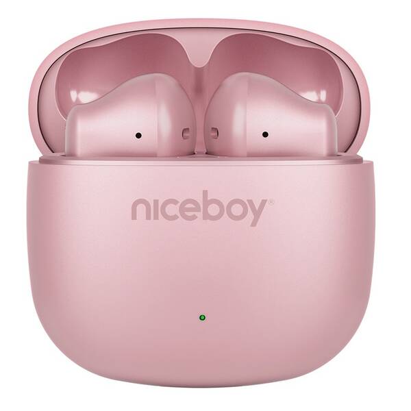 Sluchátka Niceboy Beans 4 POP růžová

