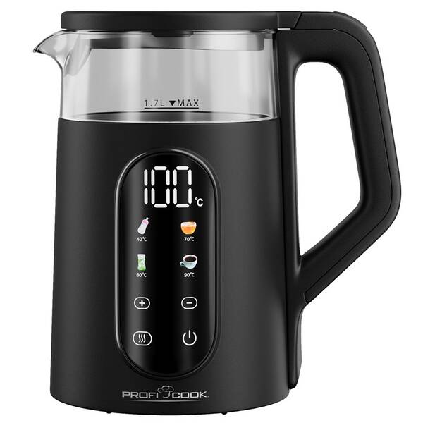Rychlovarná konvice Profi Cook WK 1328 černá

