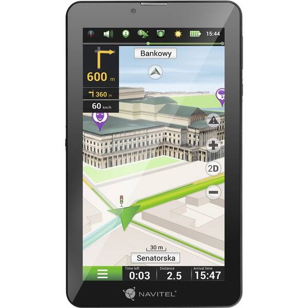 Navigační systém GPS NAVITEL T700 3G Pro, tablet černá

