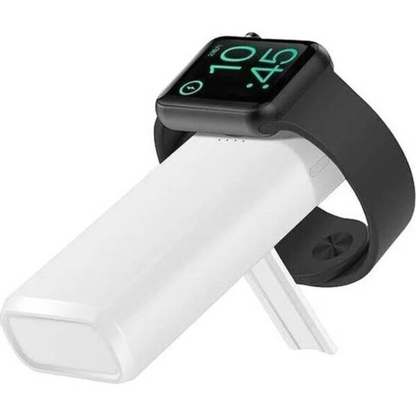 Powerbanka COTECi 5200mAh pro Apple Watch bílá

