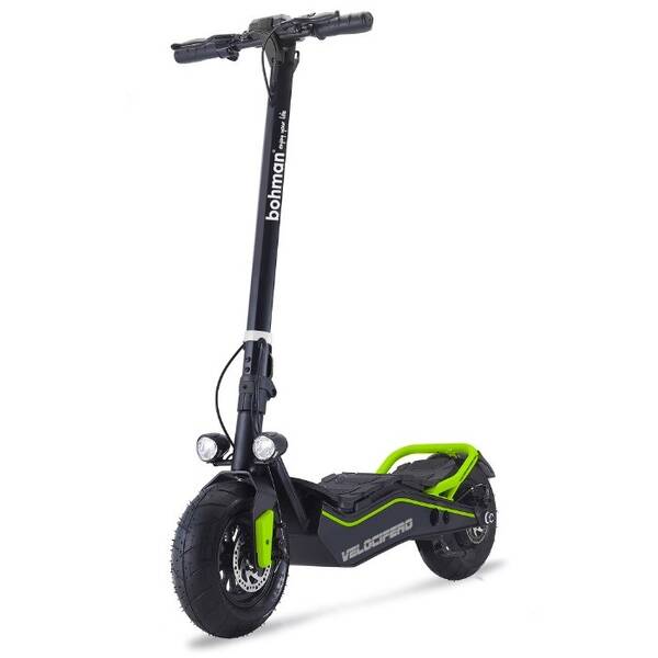Elektrická koloběžka Bohman Velocifero Extreme Green 

