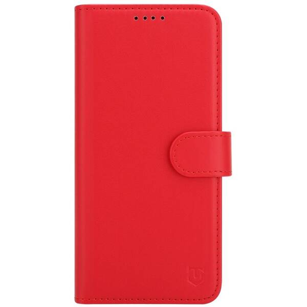 Pouzdro na mobil flipové Tactical Field Notes na Xiaomi Redmi Note 15 4G/5G červené

