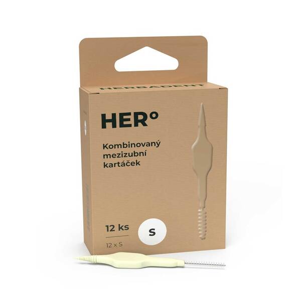Mezizubní kartáčky HERBADENT HERo S (12 ks) 

