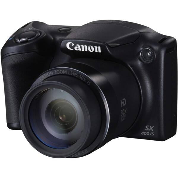 Digitální fotoaparát Canon SX400 IS černý

