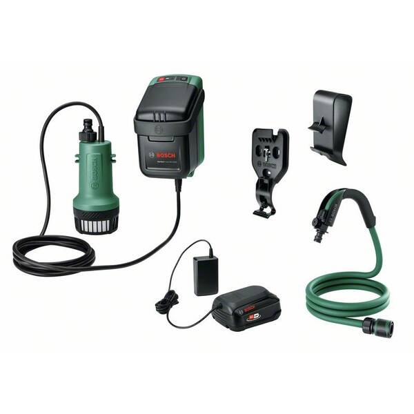 Sudové čerpadlo Bosch GardenPump 18V-2000 (s baterií) 

