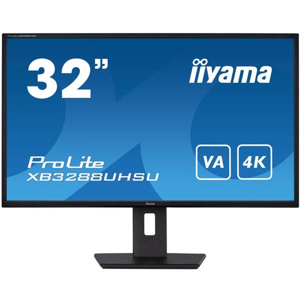 Monitor IIYAMA ProLite XB3288UHSU-B5 černá barva
