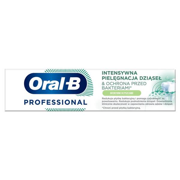 Zubní pasta Oral-B PROFESSIONAL GUM INTENSIVE CARE & BACTERIA GUARD 75ml 

