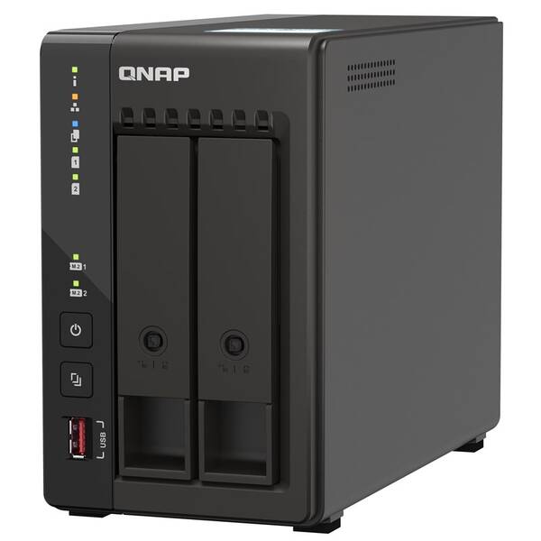 Datové úložiště (NAS) QNAP TS-253E-8G černé

