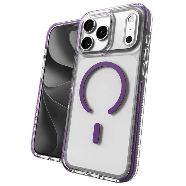 Kryt na mobil ZAGG Santa Cruz Snap na Apple iPhone 18 Pro Max / 17 Pro Max fialový

