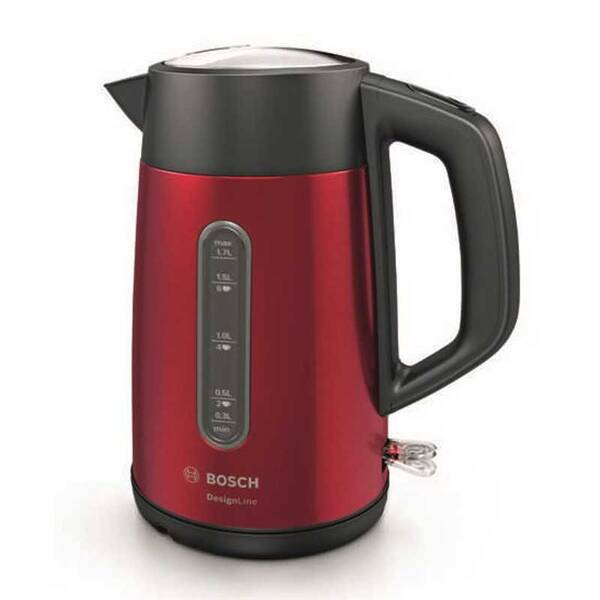 Rychlovarná konvice Bosch TWK4P434 černá/červená

