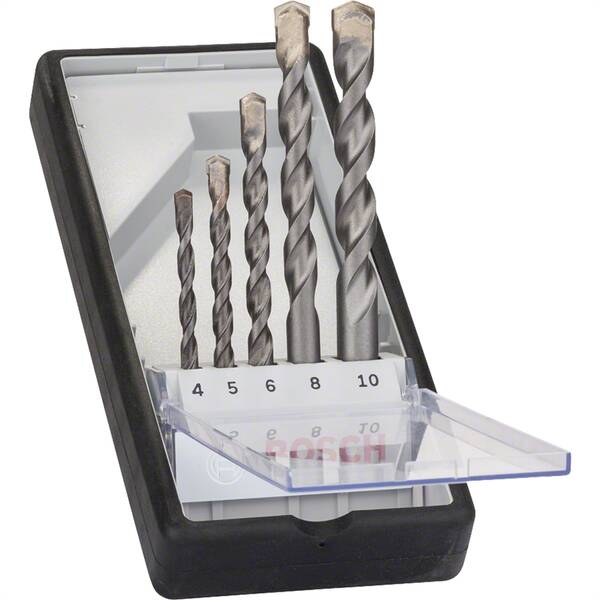 Sada vrtáků Bosch Silver Percussion (5 ks) 

