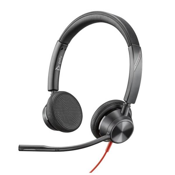 Headset HP Poly Blackwire 3325 Stereo černý

