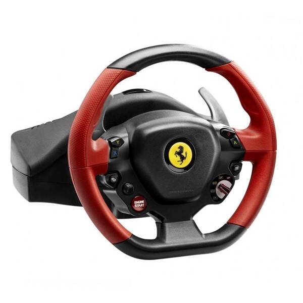 Volant Thrustmaster Ferrari 458 Spider pro Xbox One, One X, One S, Series  + pedály černý


