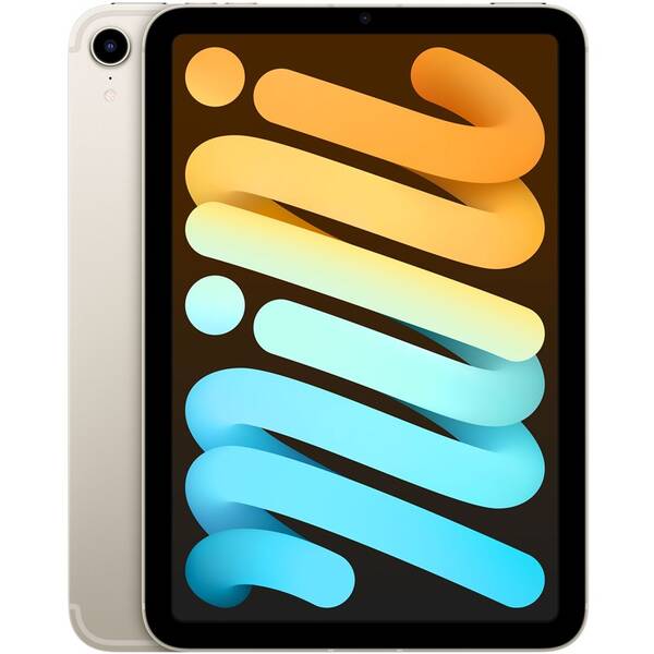 Dotykový tablet Apple iPad mini (2021) Wi-Fi + Cellular 64GB - Starlight 

