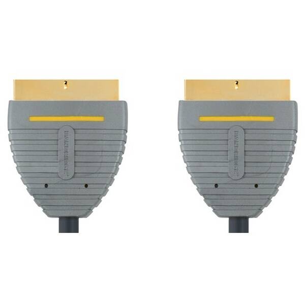 Kabel Bandridge SCART, 2m černý

