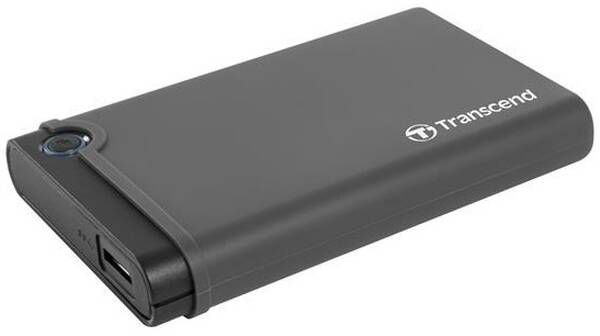 Box na HDD Transcend 25CK3 All-in-one, 2,5" SATA, USB 3.0 černá barva
