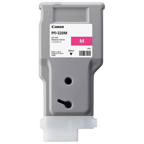 Inkoustová náplň Canon PFI-320M, 300 ml purpurová

