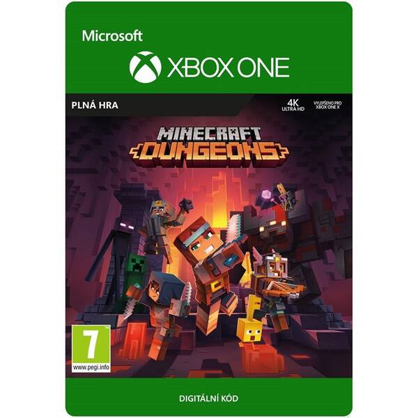  Microsoft Xbox One Minecraft Dungeons - elektronická licence 

