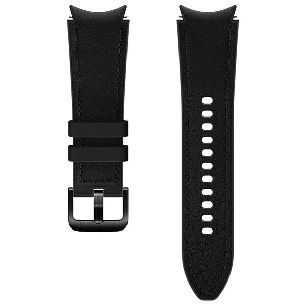 Řemínek Samsung Hybridní kožený 20mm (velikost S/M) černý


