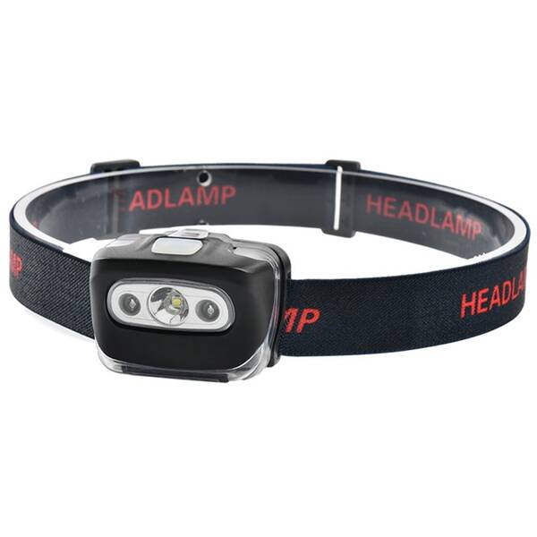 Čelovka WG "Na hlavu" černá barva
