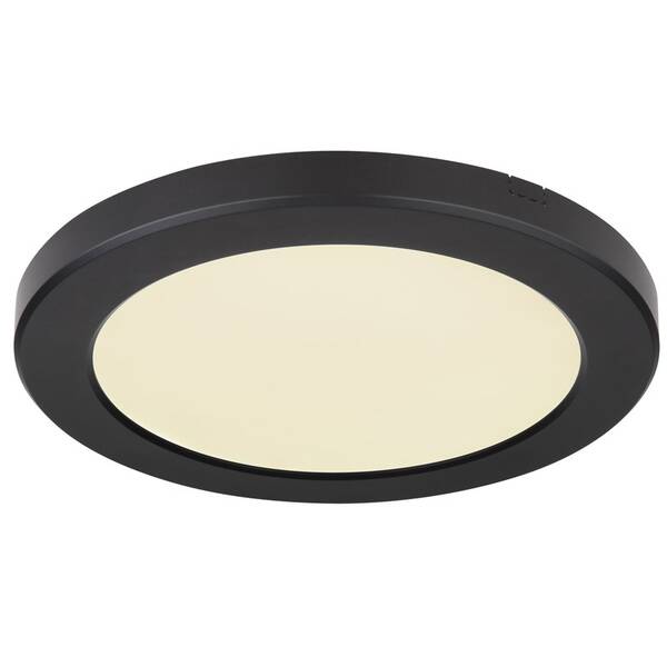 Stropní svítidlo GLOBO Lasse, kruh, 22 cm, LED, 18W černé

